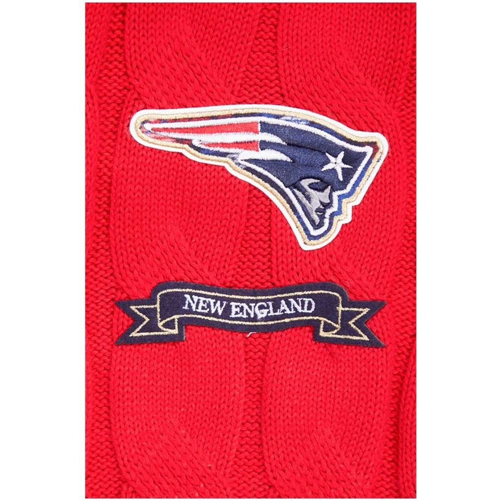 New England Patriots Pro Standard Women's Prep V-Neck Pullover Sweater | NFL Outlet