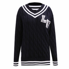 Las Vegas Raiders Pro Standard Women's Prep V-Neck Pullover Sweater | NFL Near me
