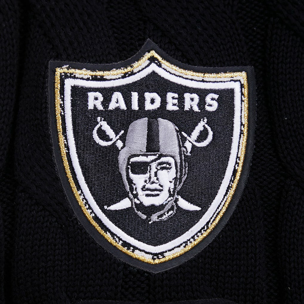 Las Vegas Raiders Pro Standard Women's Prep V-Neck Pullover Sweater | NFL Near me