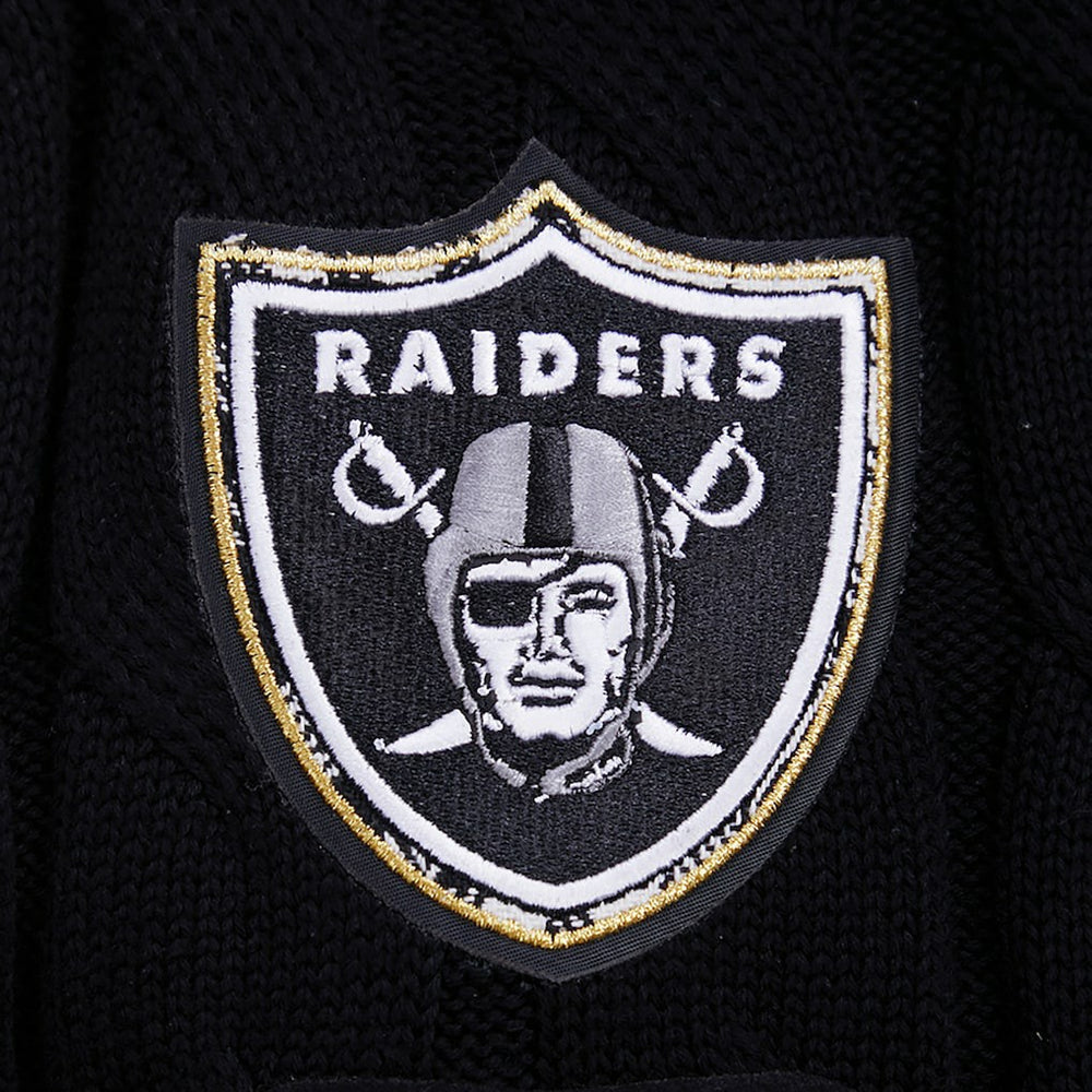 Las Vegas Raiders Pro Standard Women's Prep V-Neck Pullover Sweater | NFL Near me