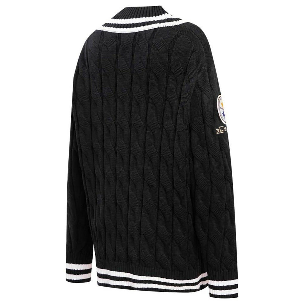 Pittsburgh Steelers Pro Standard Women's Prep V-Neck Pullover Sweater | NFL US