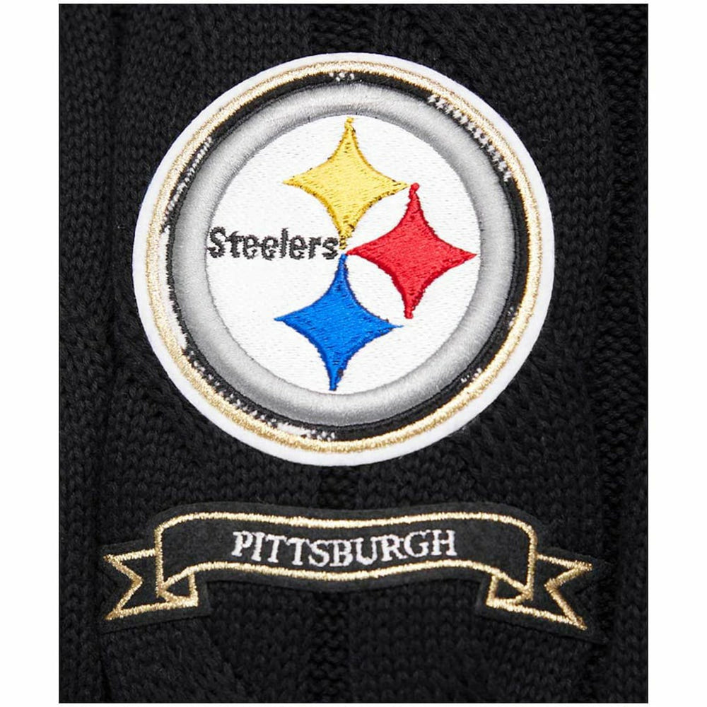Pittsburgh Steelers Pro Standard Women's Prep V-Neck Pullover Sweater | NFL US