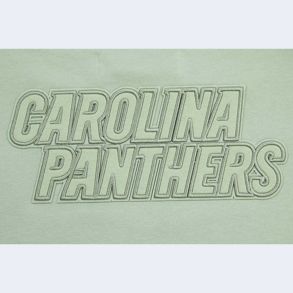 Carolina Panthers Pro Standard Women's Oversized Cropped Neutral Pullover Sweatshirt | NFL Sale