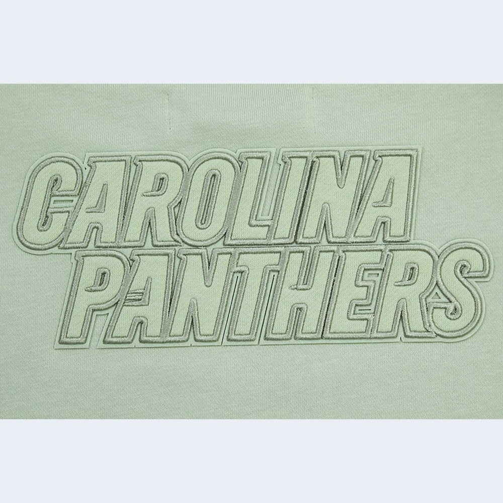 Carolina Panthers Pro Standard Women's Oversized Cropped Neutral Pullover Sweatshirt | NFL Sale