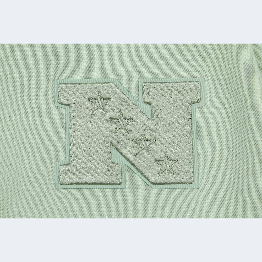 Carolina Panthers Pro Standard Women's Oversized Cropped Neutral Pullover Sweatshirt | NFL Sale