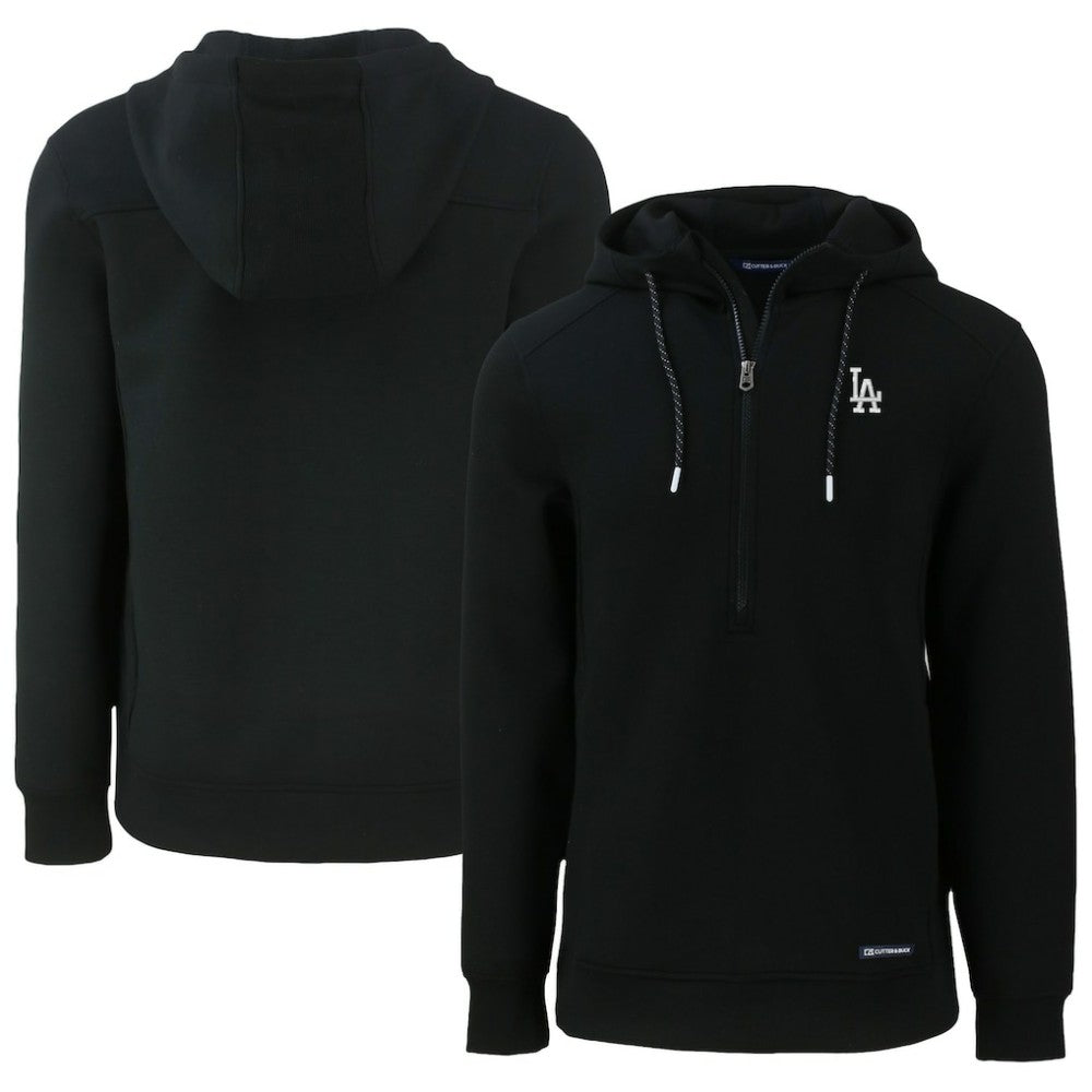 Los Angeles Dodgers Cutter & Buck Roam Eco Half-Zip Recycled Pullover Hoodie - MLB Hoodies