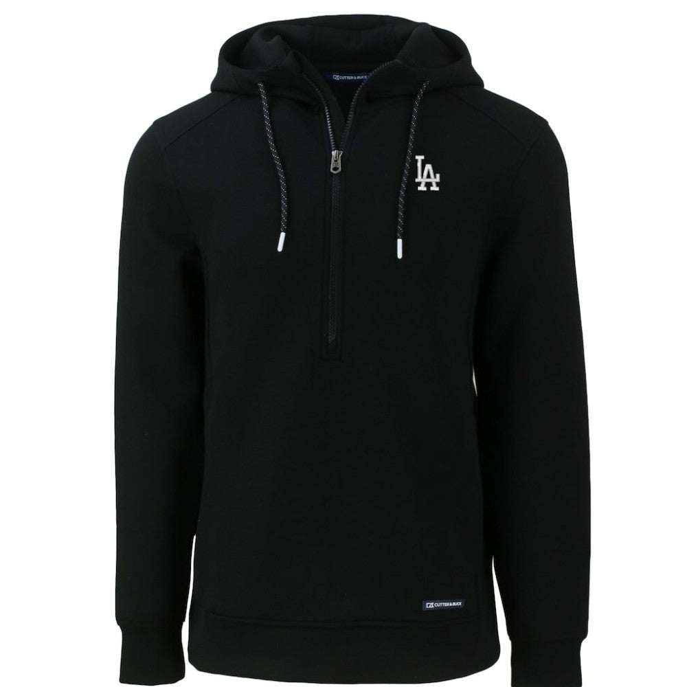 Los Angeles Dodgers Cutter & Buck Roam Eco Half-Zip Recycled Pullover Hoodie - MLB Hoodies