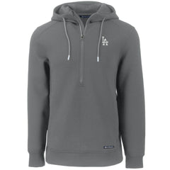 Los Angeles Dodgers Cutter & Buck Roam Eco Half-Zip Recycled Pullover Hoodie - MLB Hoodies