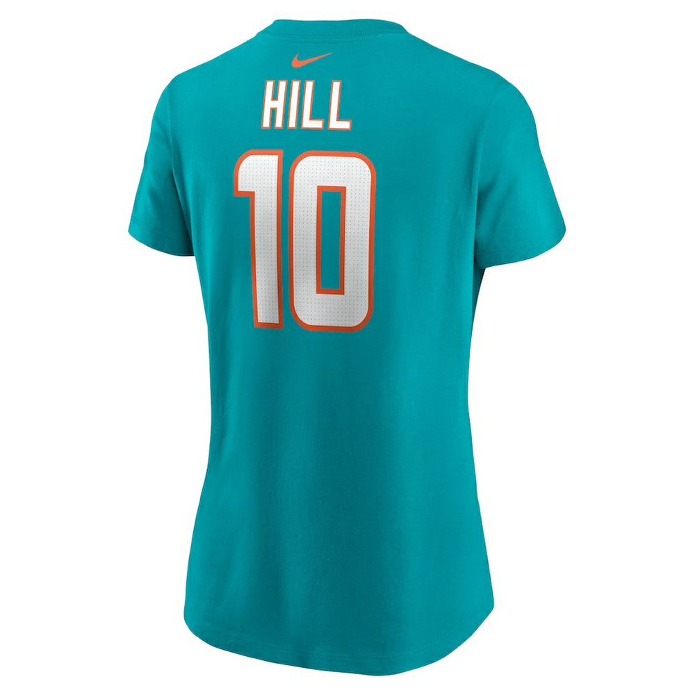 Miami Dolphins Tyreek Hill  Women's Player Name & Number T-Shirt | NFL Near me