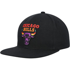 Black Chicago Bulls Soul High-Grade Fade Undervisor Snapback Hat | NBA