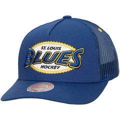 St. Louis Blues Mitchell & Ness Team Seal Trucker Snapback Hat -  NHL Hats