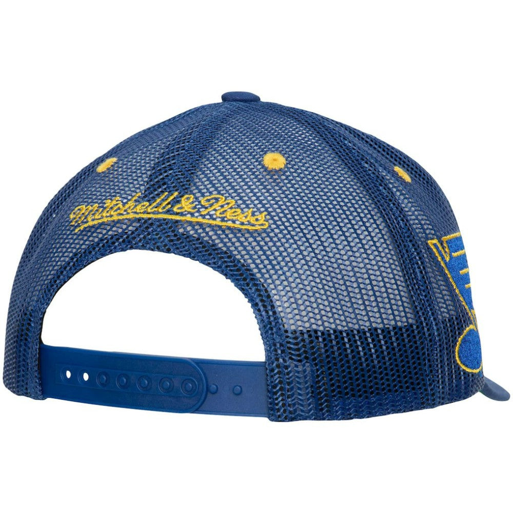 St. Louis Blues Mitchell & Ness Team Seal Trucker Snapback Hat -  NHL Hats