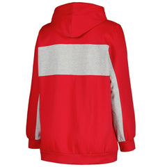 St. Louis Cardinals Profile Women's Plus Size Pullover Hoodie - MLB Hoodies
