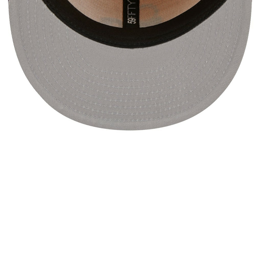 Yellow/Red Philadelphia 76ers Fall Leaves 2-Tone 59FIFTY Fitted Hat | NBA