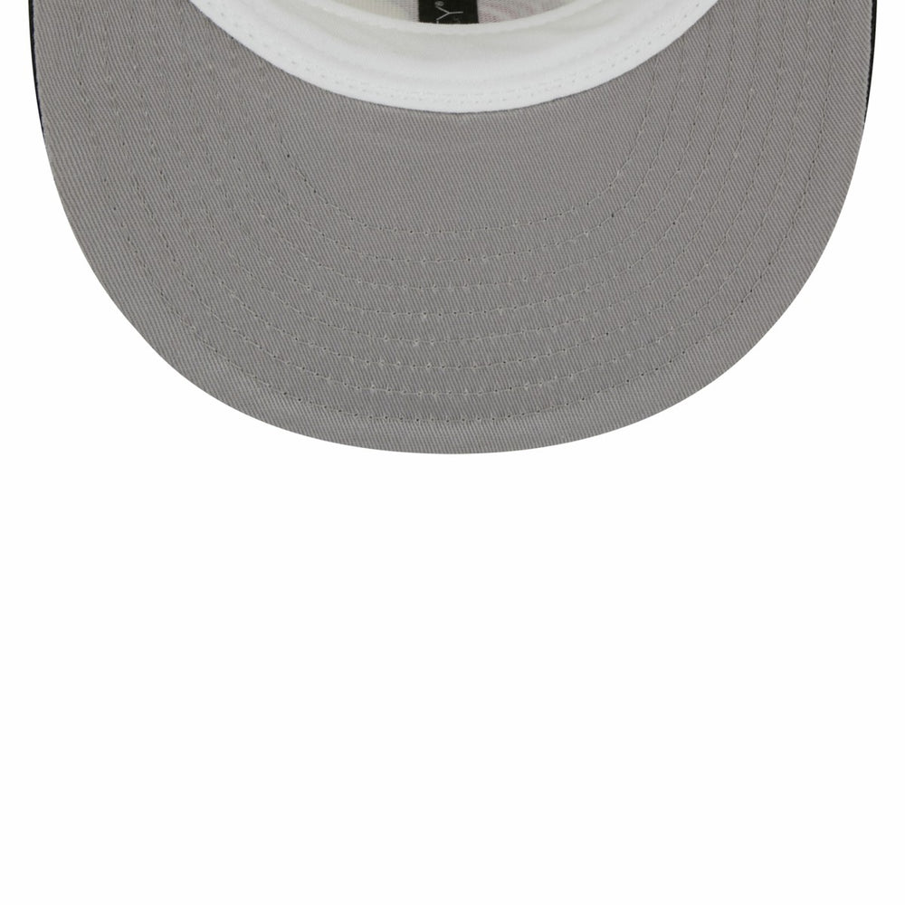 Cream/Black Miami Heat Piping 2-Tone 59FIFTY Fitted Hat | NBA