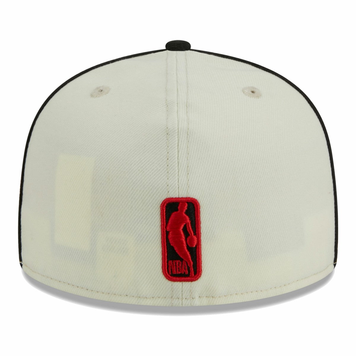 Cream/Black Portland Trail Blazers Piping 2-Tone 59FIFTY Fitted Hat | NBA