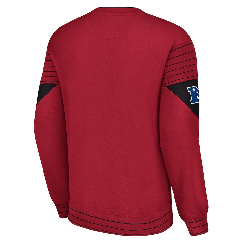 Arizona Cardinals Starter Face-Off Pullover Sweatshirt | NFL US