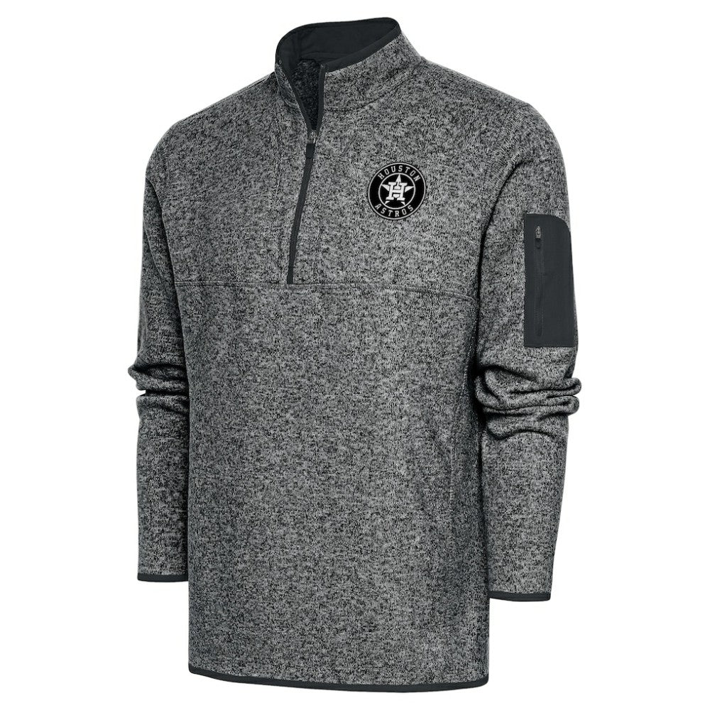 Houston Astros Antigua Metallic Big & Tall Quarter-Zip Jacket - MLB Jackets