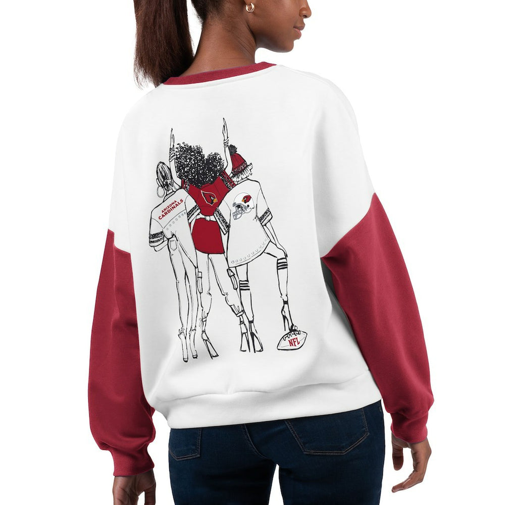 Arizona Cardinals G-III 4Her by Carl Banks Women's A-Game Pullover Sweatshirt | NFL Outlet