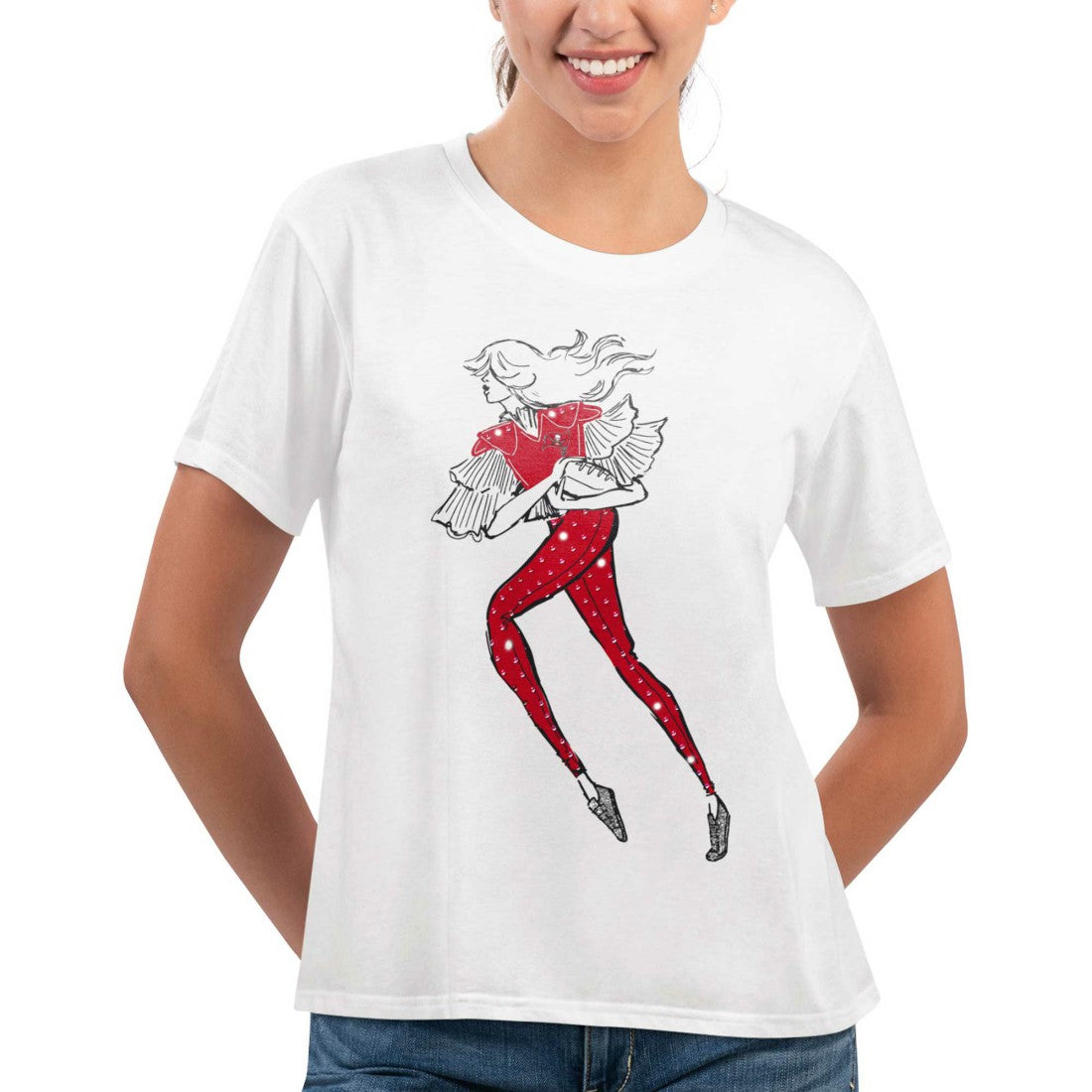 Tampa Bay Buccaneers G-III 4Her by Carl Banks Women's Play The Ball T-Shirt | NFL Sale