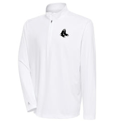 Boston Red Sox Antigua Metallic Tribute Quarter-Zip Top - MLB Tops