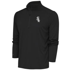 Chicago White Sox Antigua Metallic Tribute Quarter-Zip Top - MLB Tops