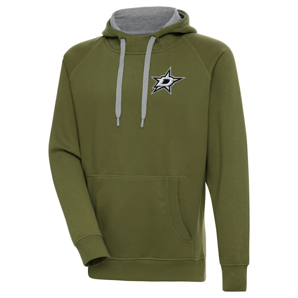 Dallas Stars Antigua Victory Pullover Hoodie -  NHL Hoodies
