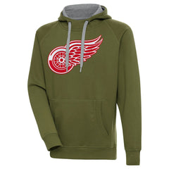 Detroit Red Wings Antigua Victory Pullover Hoodie -  NHL Hoodies