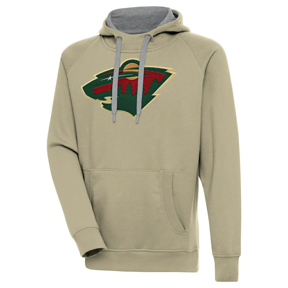 Minnesota Wild Antigua Victory Pullover Hoodie -  NHL Hoodies