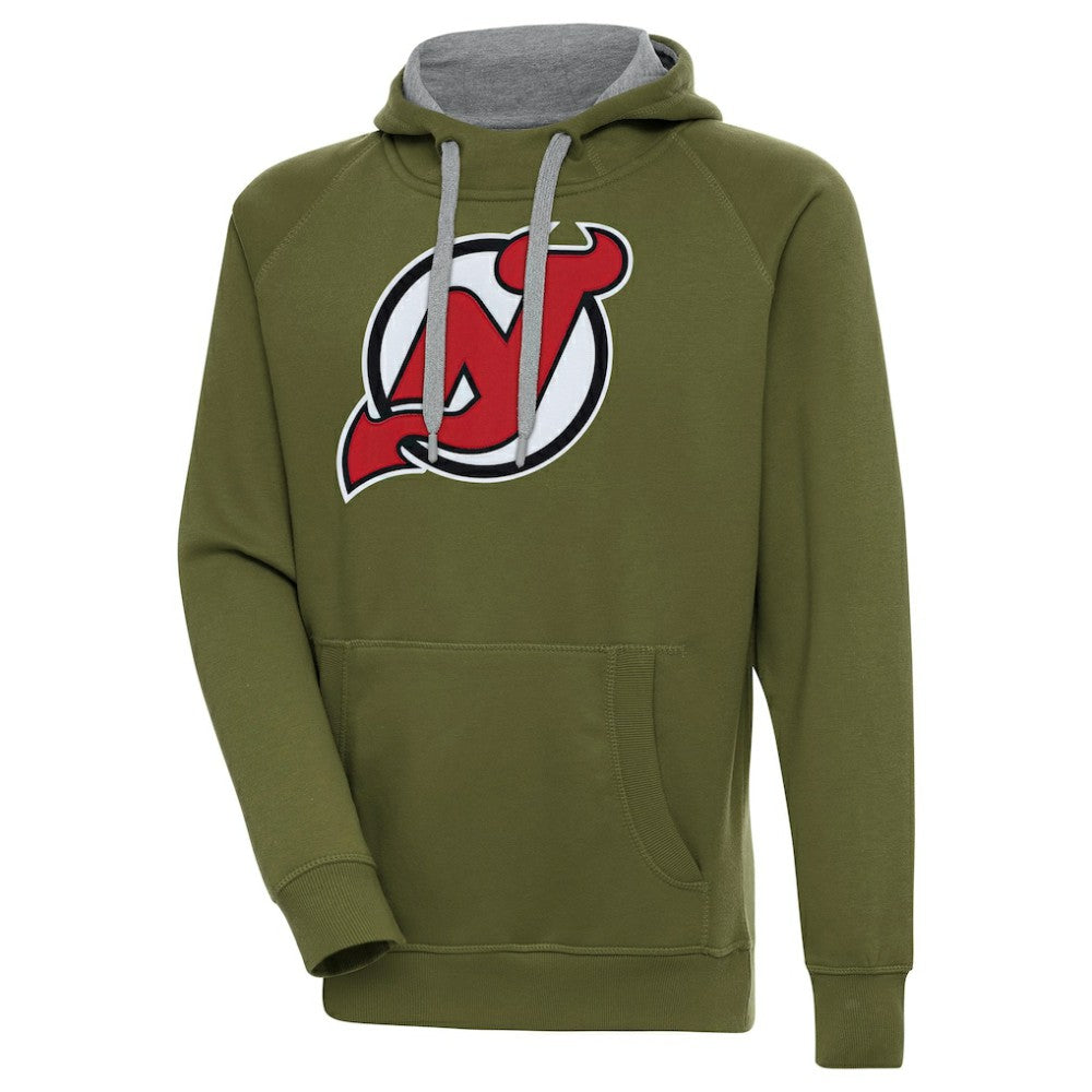 New Jersey Devils Antigua Victory Pullover Hoodie -  NHL Jerseys