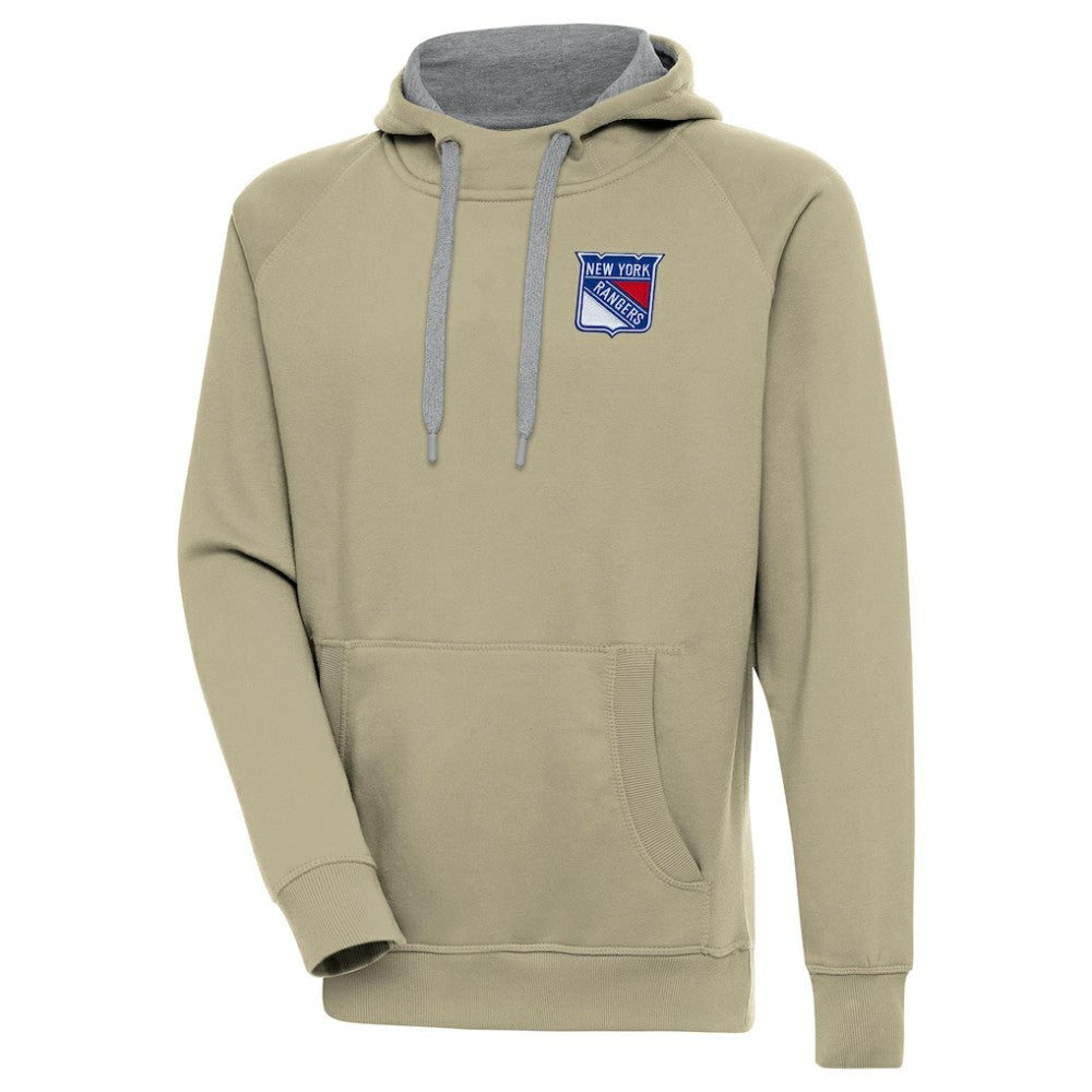 New York Rangers Antigua Victory Pullover Hoodie -  NHL Hoodies