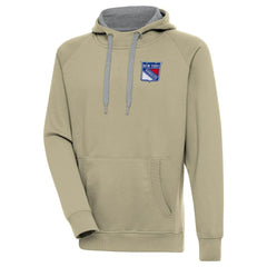 New York Rangers Antigua Victory Pullover Hoodie -  NHL Hoodies