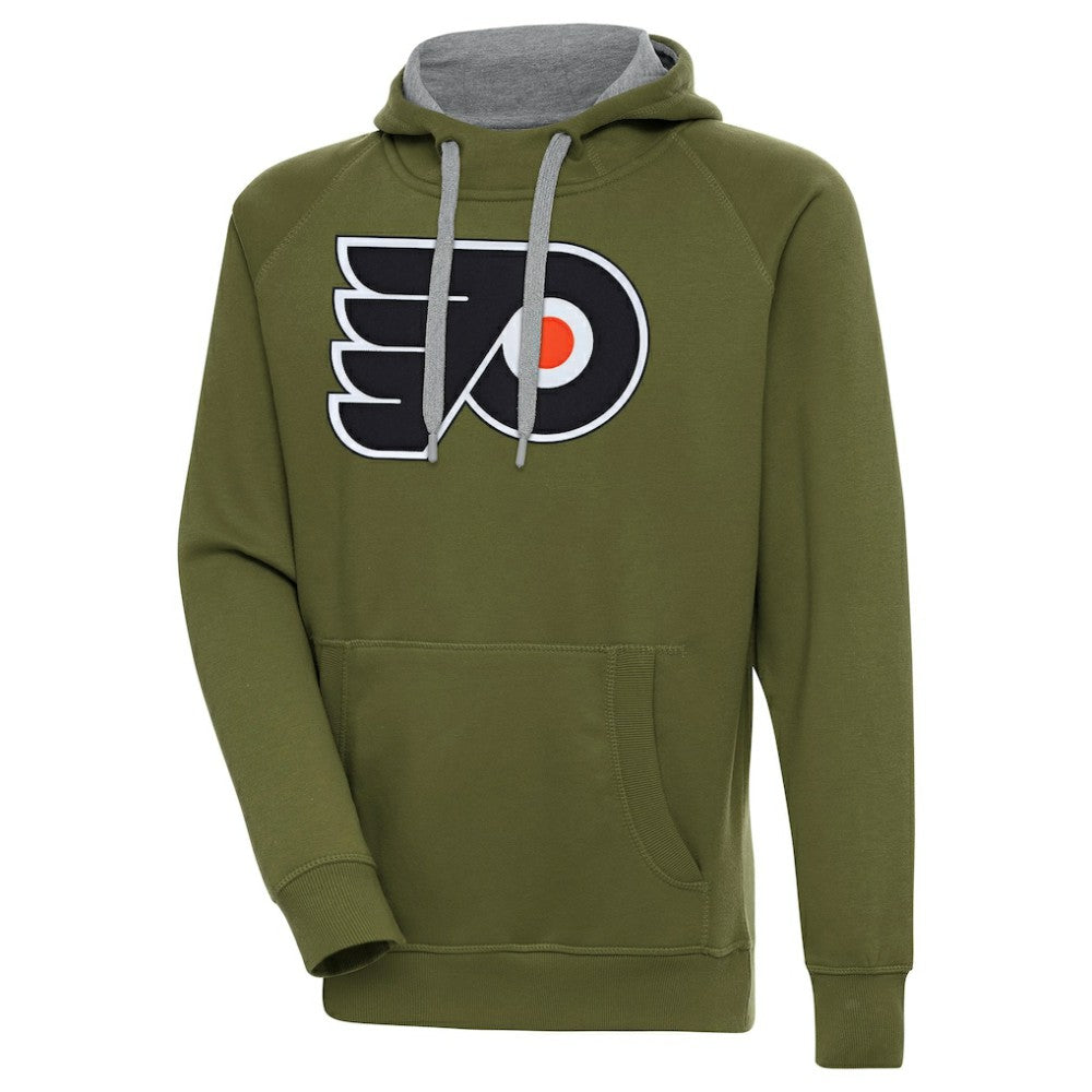 Philadelphia Flyers Antigua Victory Pullover Hoodie -  NHL Hoodies