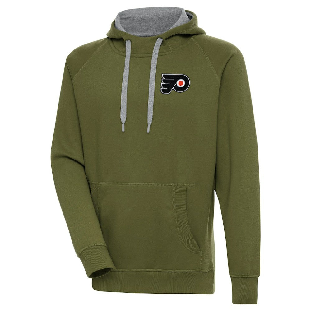 Philadelphia Flyers Antigua Victory Pullover Hoodie -  NHL Hoodies