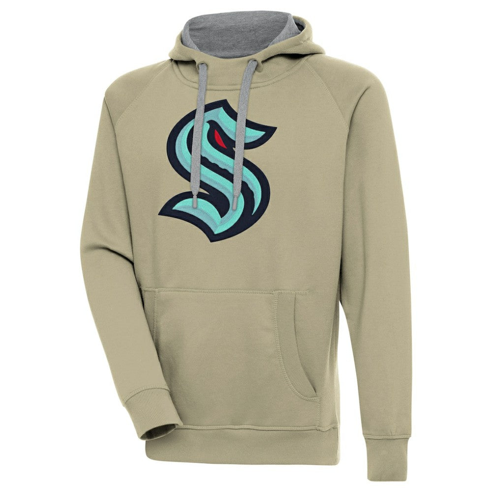 Seattle Kraken Antigua Victory Pullover Hoodie -  NHL Hoodies