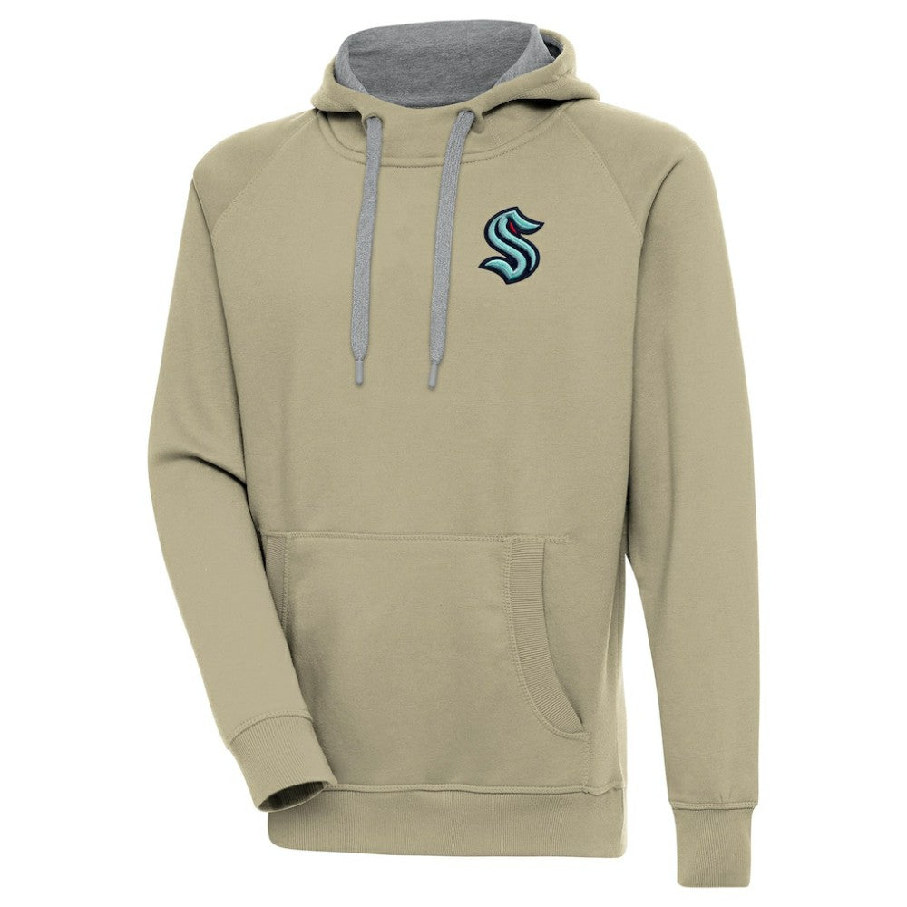 Seattle Kraken Antigua Victory Pullover Hoodie -  NHL Hoodies