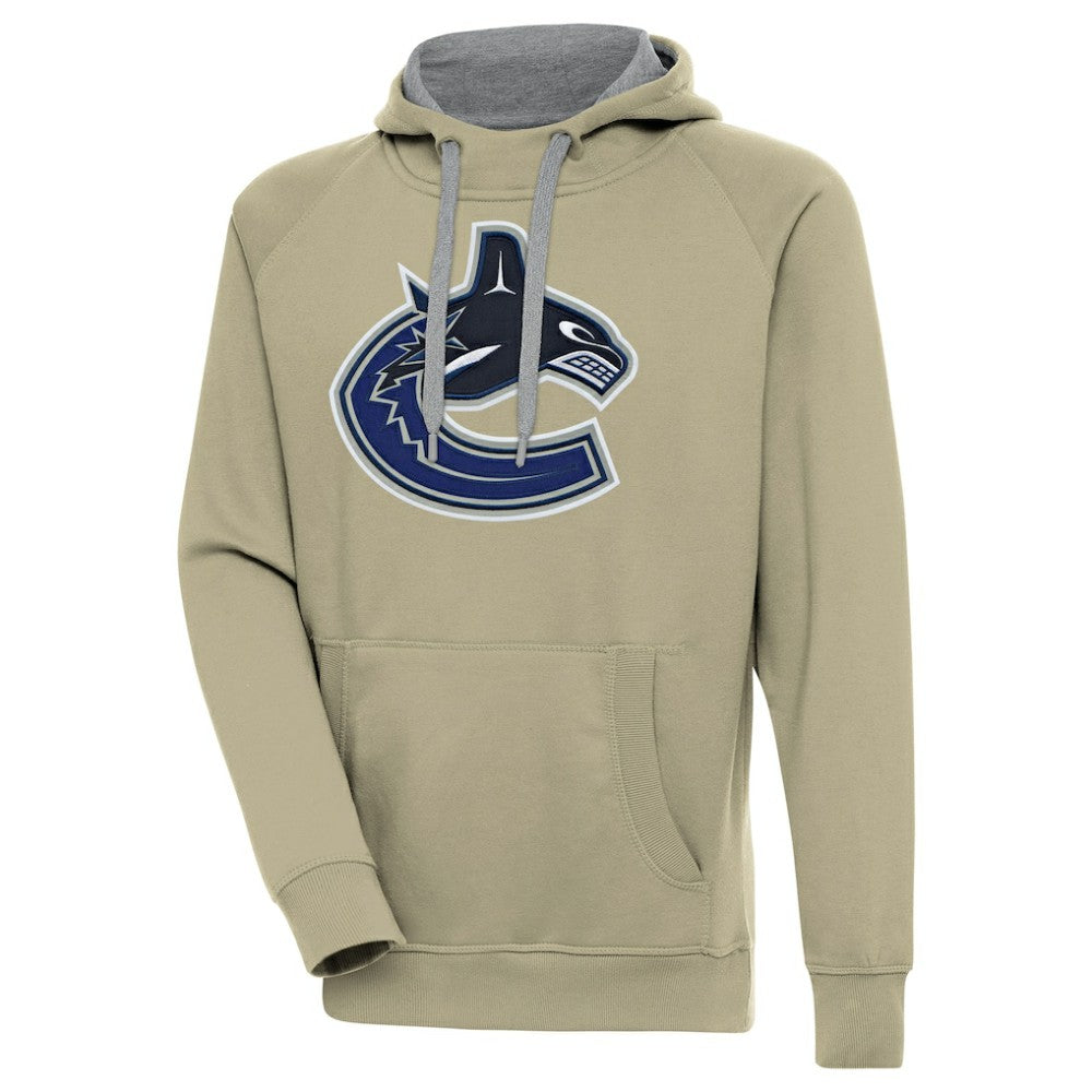 Vancouver Canucks Antigua Victory Pullover Hoodie -  NHL Hoodies