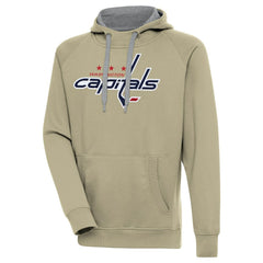 Washington Capitals Antigua Victory Pullover Hoodie -  NHL Hoodies