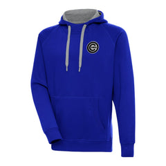 Chicago Cubs Antigua Metallic Victory Pullover Hoodie - MLB Hoodies