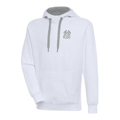 New York Yankees Antigua Metallic Victory Pullover Hoodie - MLB Hoodies