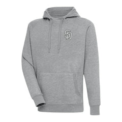 San Diego Padres Antigua Metallic Victory Pullover Hoodie - MLB Hoodies