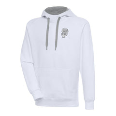 San Francisco Giants Antigua Metallic Victory Pullover Hoodie - MLB Hoodies