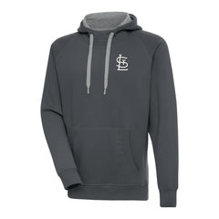 St. Louis Cardinals Antigua Metallic Victory Pullover Hoodie - MLB Hoodies