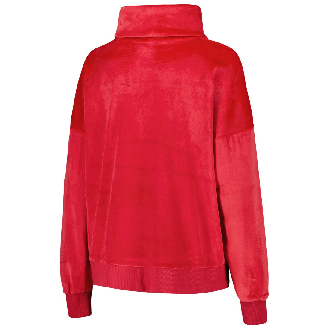 Tampa Bay Buccaneers DKNY Sport Women's Deliliah Rhinestone Funnel Neck Pullover Sweatshirt | NFL Discount