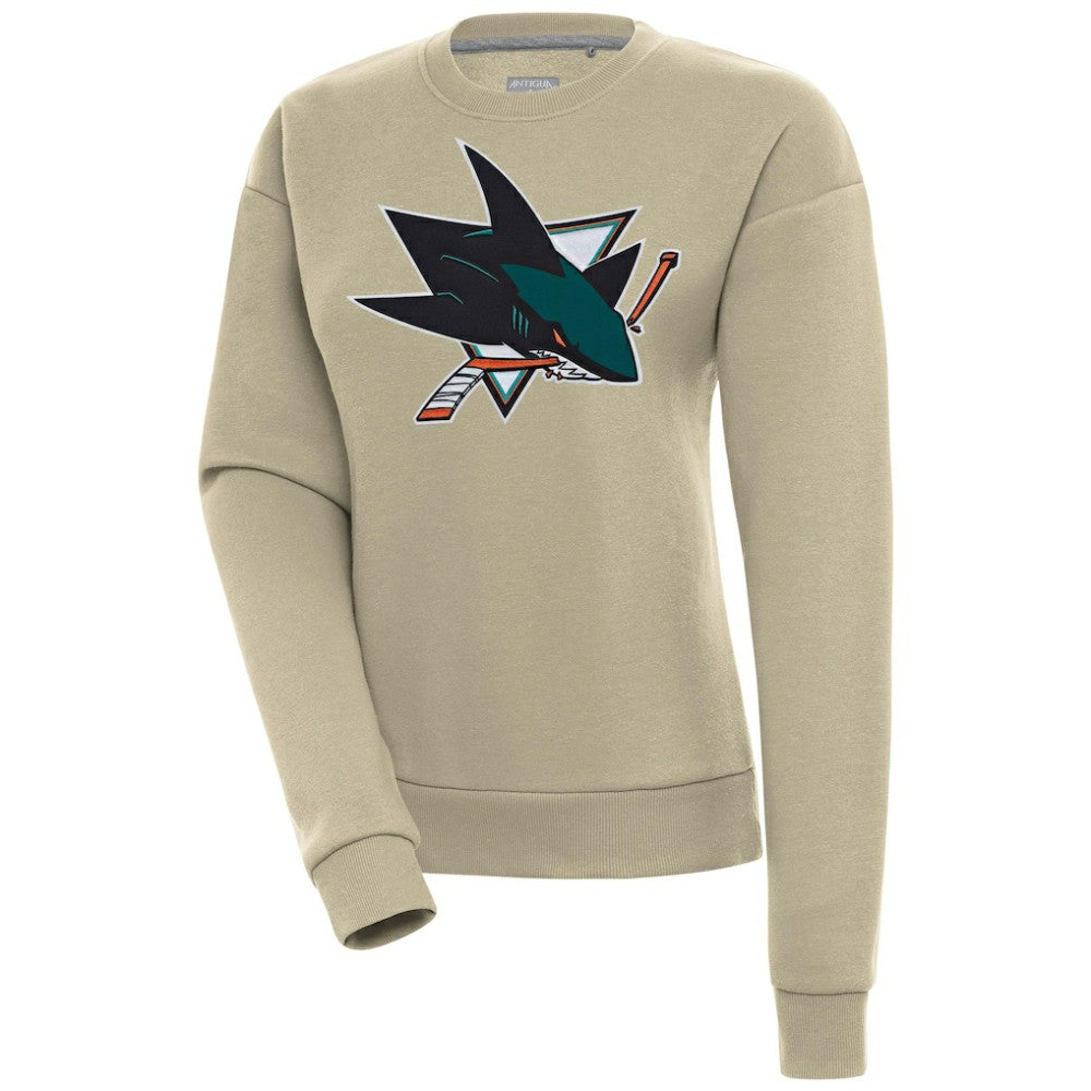 San Jose Sharks Antigua Women's Victory Pullover Sweatshirt -  NHL Sweatshirts
