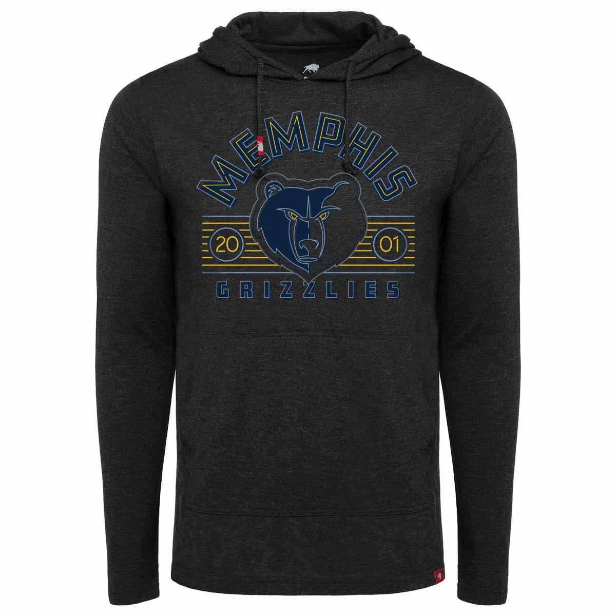 Black Memphis Grizzlies Sportiqe Unisex Beale Street Hometown Rowan Pullover Hoodie | NBA