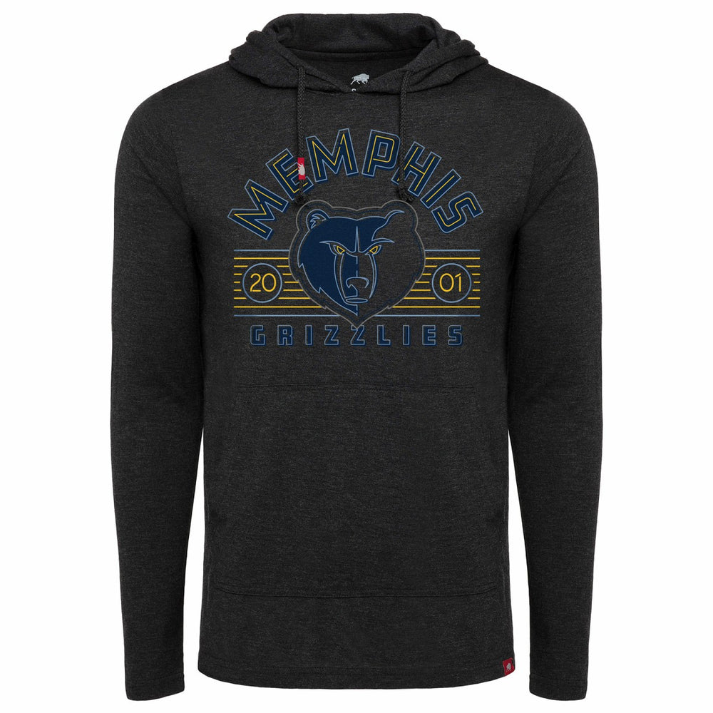 Black Memphis Grizzlies Sportiqe Unisex Beale Street Hometown Rowan Pullover Hoodie | NBA