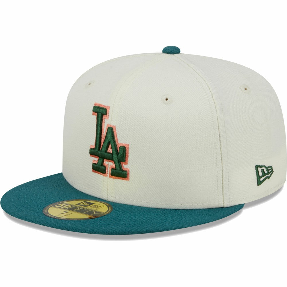 Los Angeles Dodgers New Era Chrome 59FIFTY Fitted Hat - MLB Hats