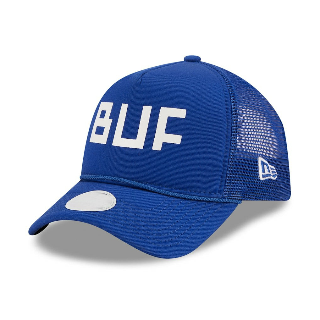 Buffalo Bills Women's McGee Trucker 9FORTY Adjustable Hat | NFL US
