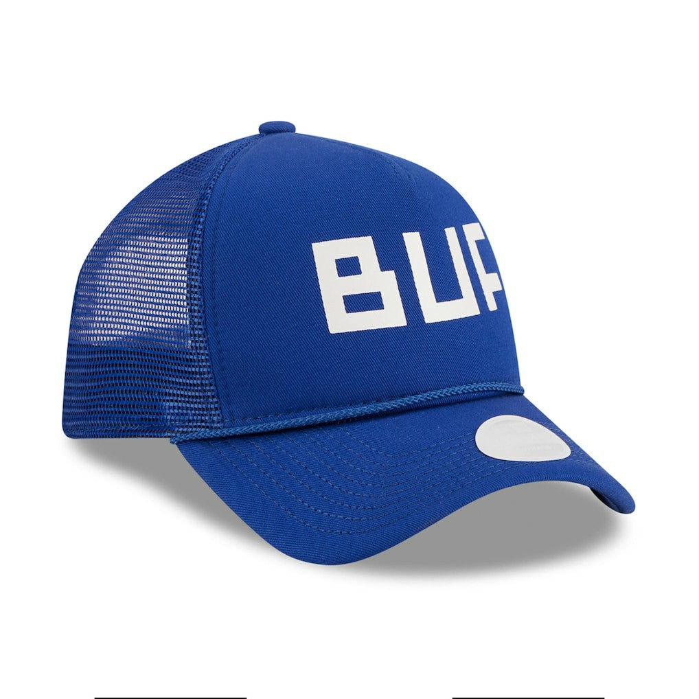 Buffalo Bills Women's McGee Trucker 9FORTY Adjustable Hat | NFL US